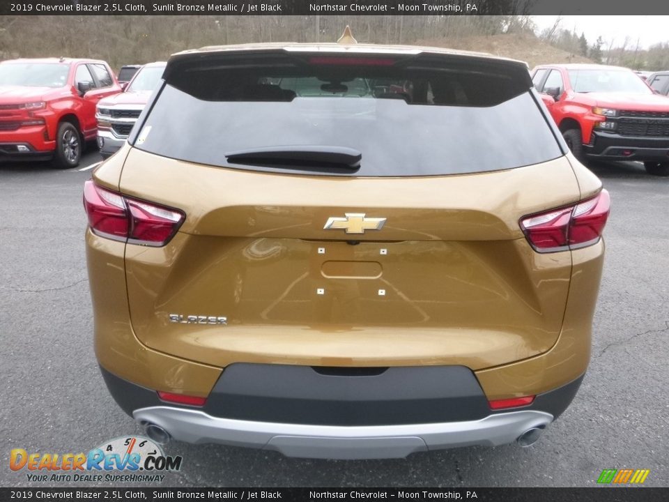 2019 Chevrolet Blazer 2.5L Cloth Sunlit Bronze Metallic / Jet Black Photo #5