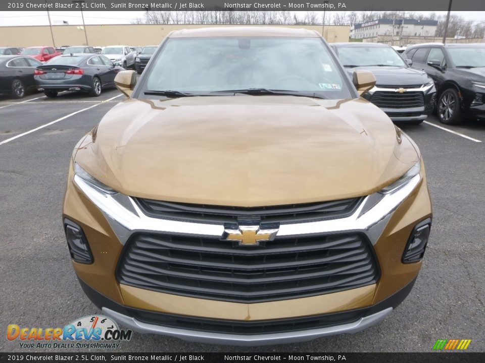 2019 Chevrolet Blazer 2.5L Cloth Sunlit Bronze Metallic / Jet Black Photo #9