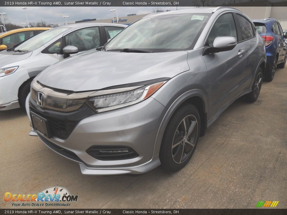 2019 Honda HR-V Touring AWD Lunar Silver Metallic / Gray Photo #1