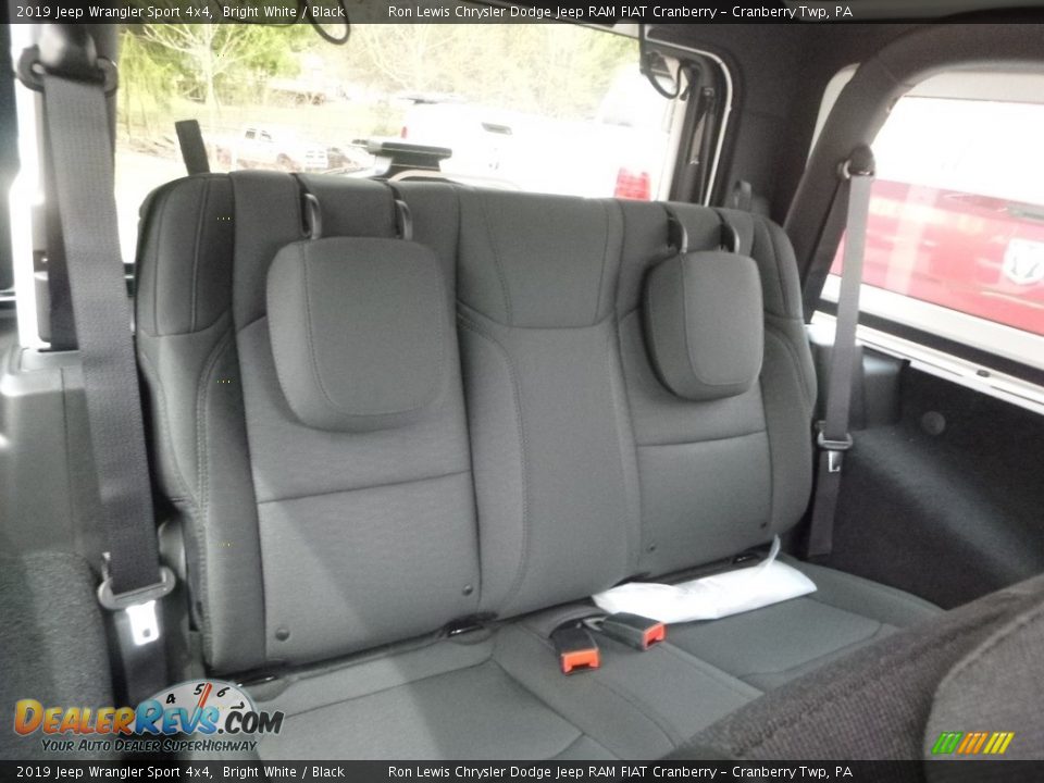 2019 Jeep Wrangler Sport 4x4 Bright White / Black Photo #10