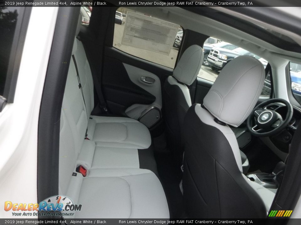 2019 Jeep Renegade Limited 4x4 Alpine White / Black Photo #13