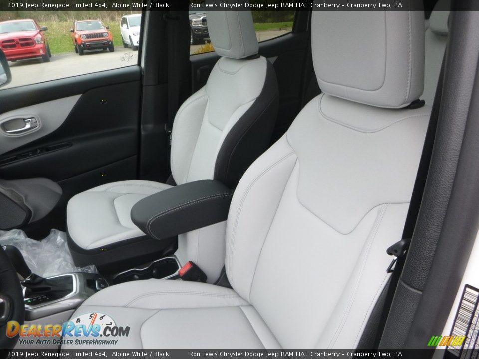 2019 Jeep Renegade Limited 4x4 Alpine White / Black Photo #14