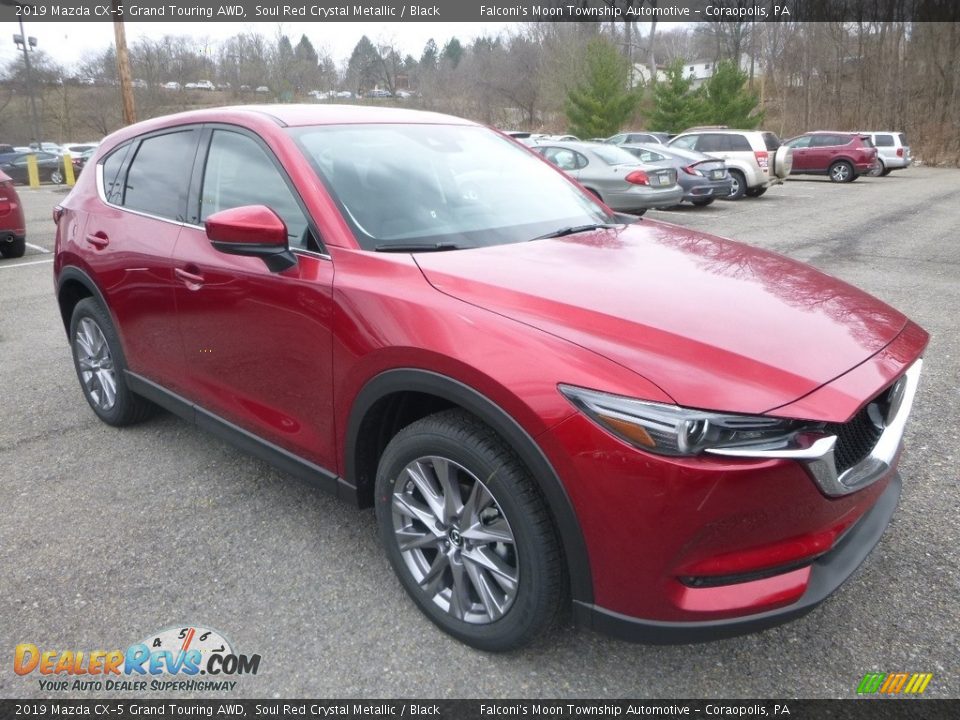 2019 Mazda CX-5 Grand Touring AWD Soul Red Crystal Metallic / Black Photo #3