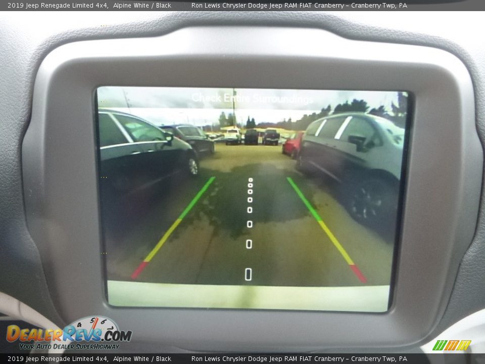 2019 Jeep Renegade Limited 4x4 Alpine White / Black Photo #19