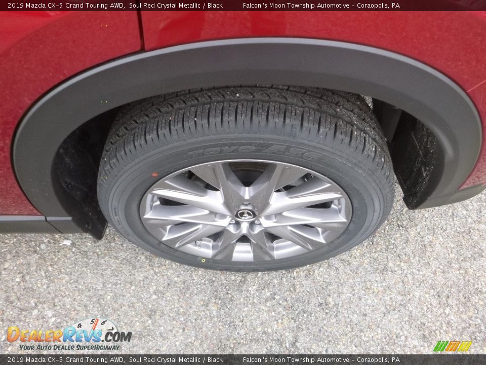 2019 Mazda CX-5 Grand Touring AWD Soul Red Crystal Metallic / Black Photo #7