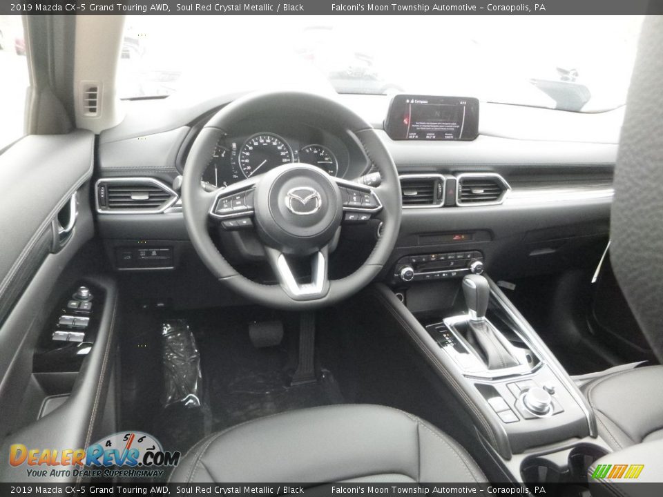 2019 Mazda CX-5 Grand Touring AWD Soul Red Crystal Metallic / Black Photo #9