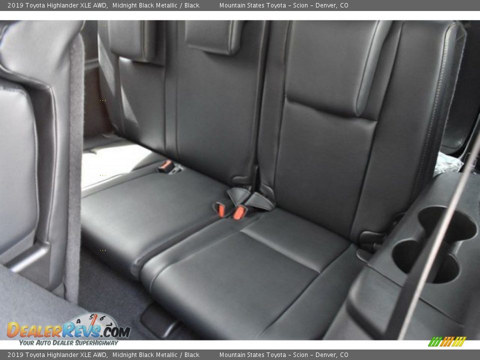 2019 Toyota Highlander XLE AWD Midnight Black Metallic / Black Photo #11