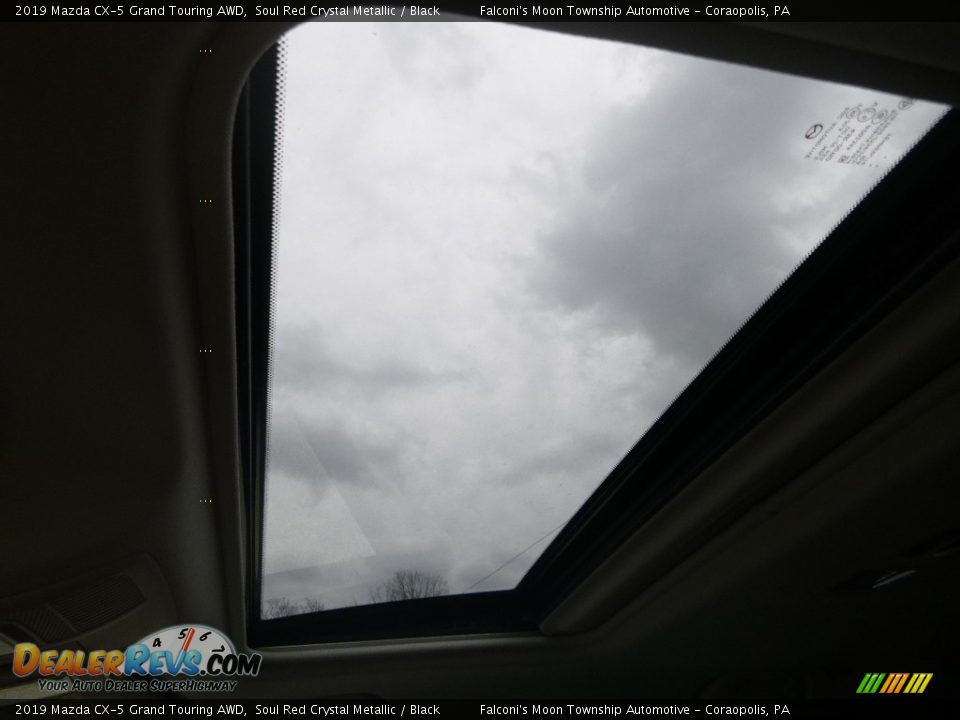 2019 Mazda CX-5 Grand Touring AWD Soul Red Crystal Metallic / Black Photo #13