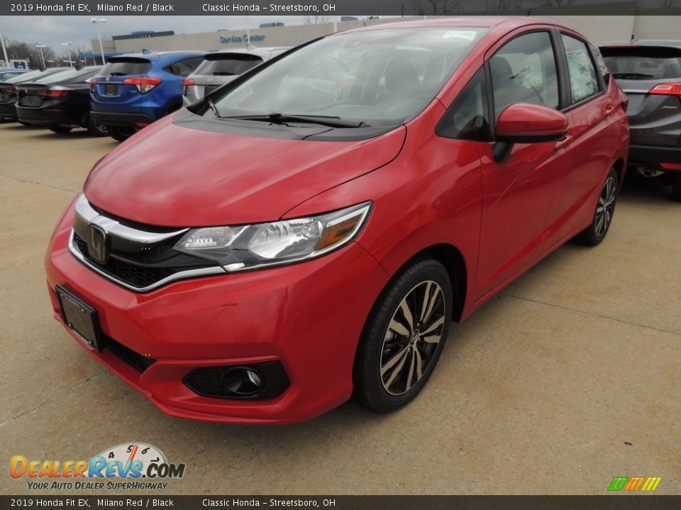2019 Honda Fit EX Milano Red / Black Photo #1