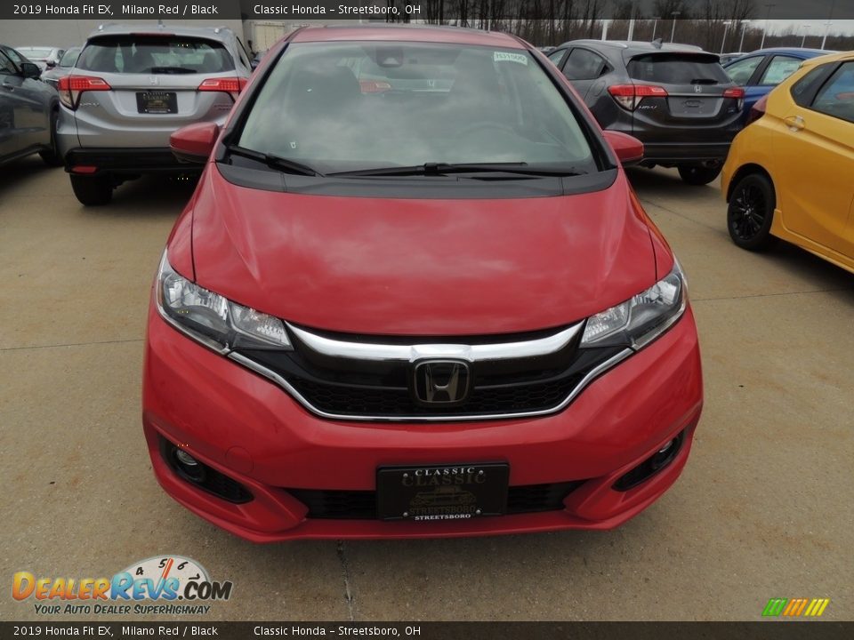 2019 Honda Fit EX Milano Red / Black Photo #2