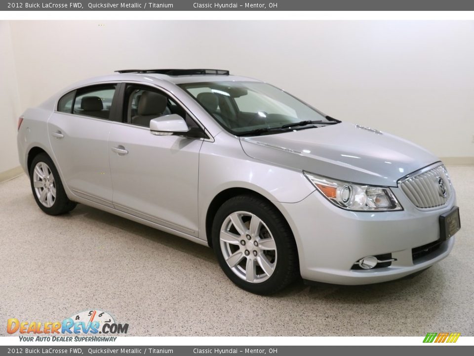 2012 Buick LaCrosse FWD Quicksilver Metallic / Titanium Photo #1