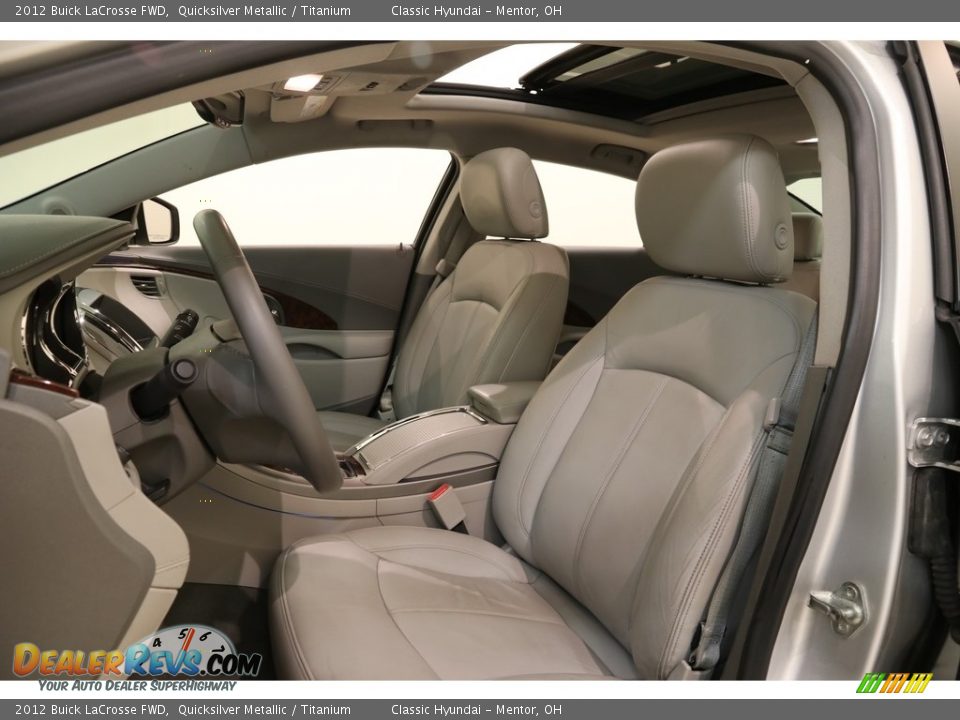 2012 Buick LaCrosse FWD Quicksilver Metallic / Titanium Photo #5