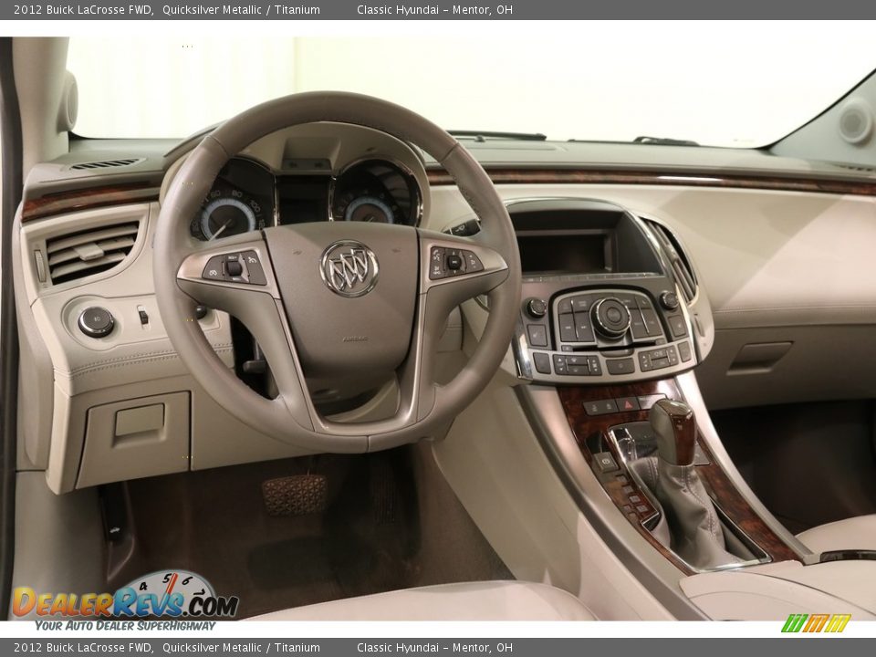 2012 Buick LaCrosse FWD Quicksilver Metallic / Titanium Photo #6