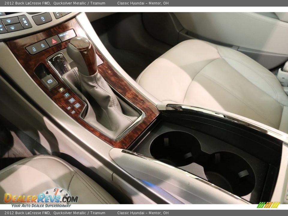2012 Buick LaCrosse FWD Quicksilver Metallic / Titanium Photo #12