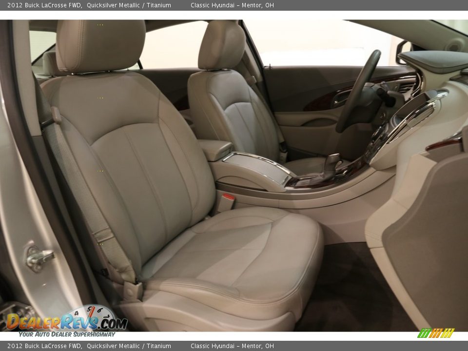 2012 Buick LaCrosse FWD Quicksilver Metallic / Titanium Photo #13