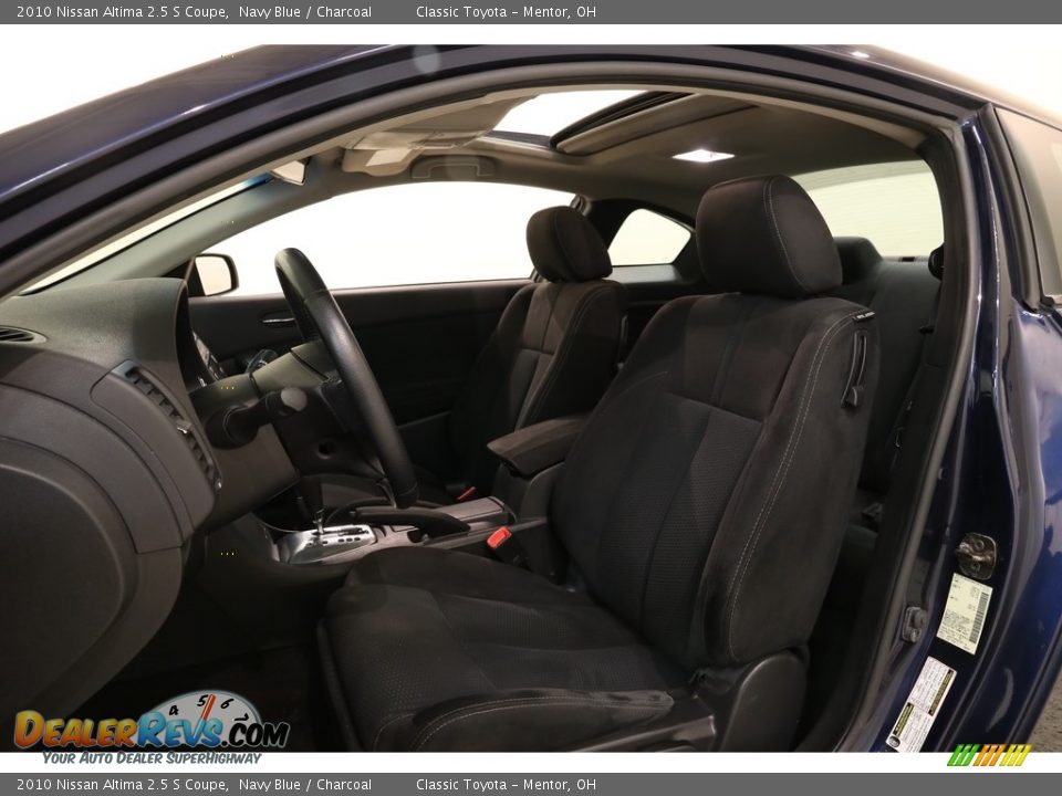 2010 Nissan Altima 2.5 S Coupe Navy Blue / Charcoal Photo #5