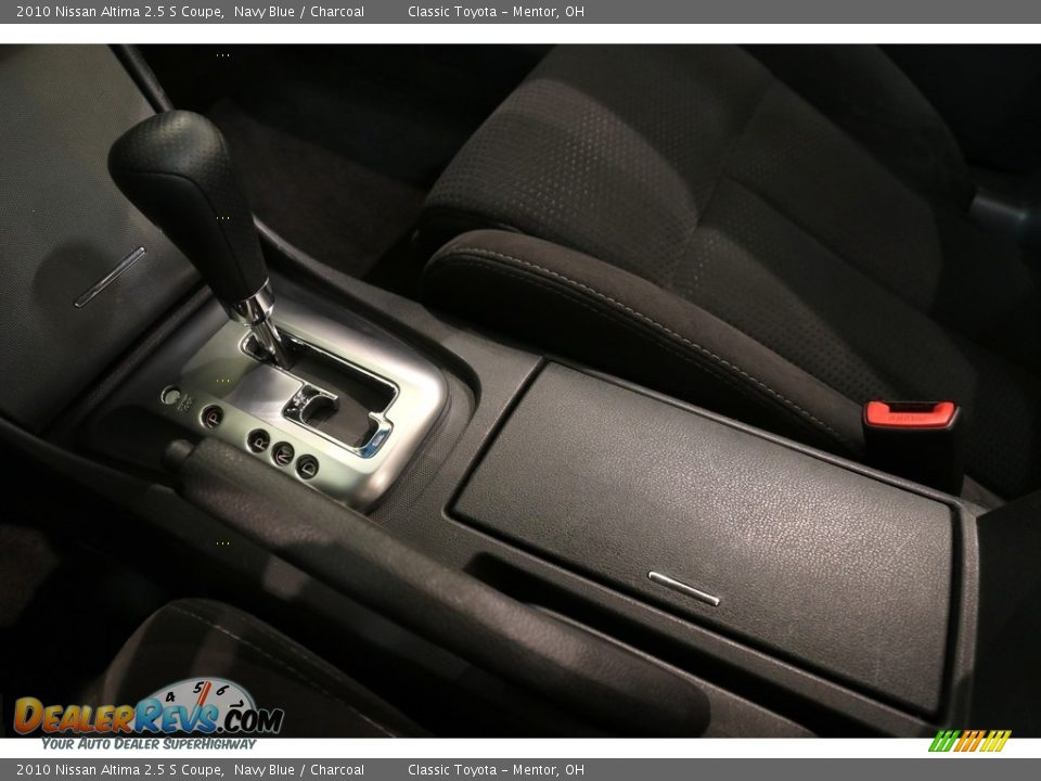 2010 Nissan Altima 2.5 S Coupe Navy Blue / Charcoal Photo #13
