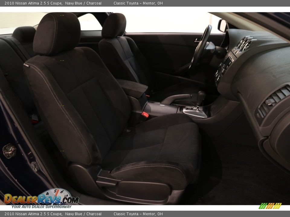 2010 Nissan Altima 2.5 S Coupe Navy Blue / Charcoal Photo #15