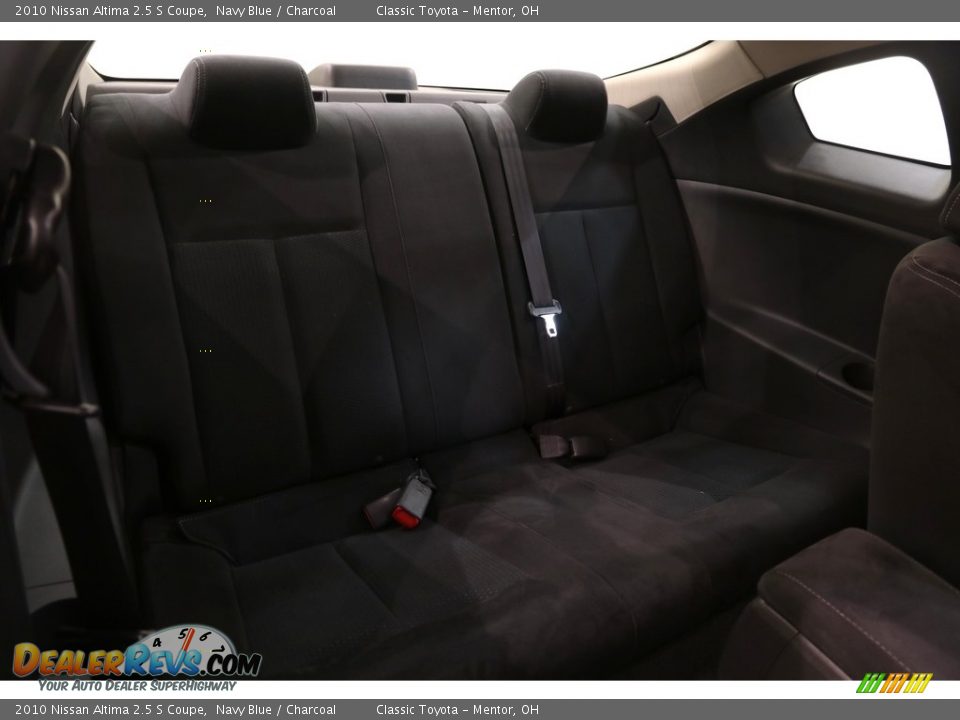 2010 Nissan Altima 2.5 S Coupe Navy Blue / Charcoal Photo #16