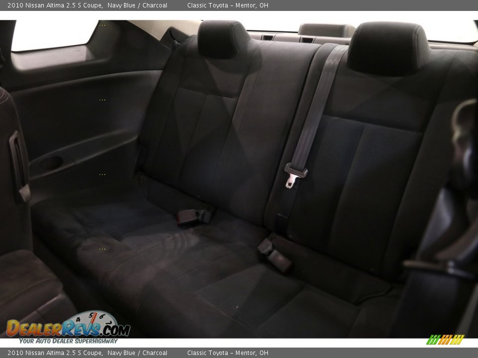 2010 Nissan Altima 2.5 S Coupe Navy Blue / Charcoal Photo #17