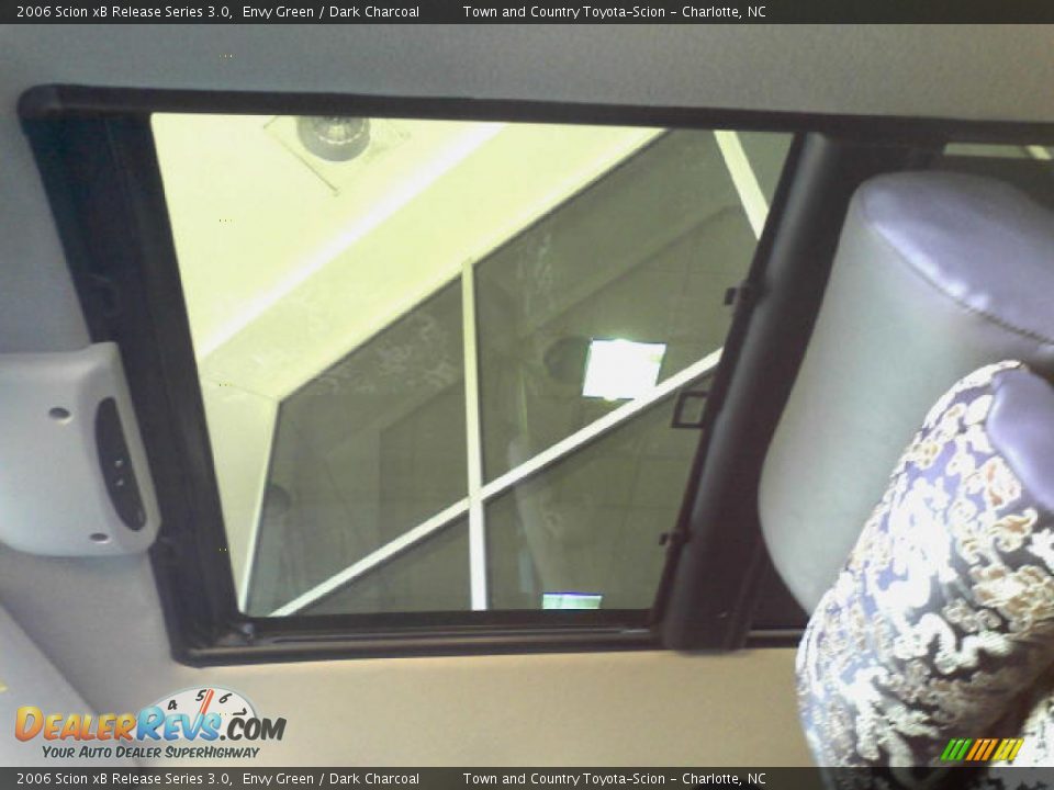 2006 Scion xB Release Series 3.0 Envy Green / Dark Charcoal Photo #13