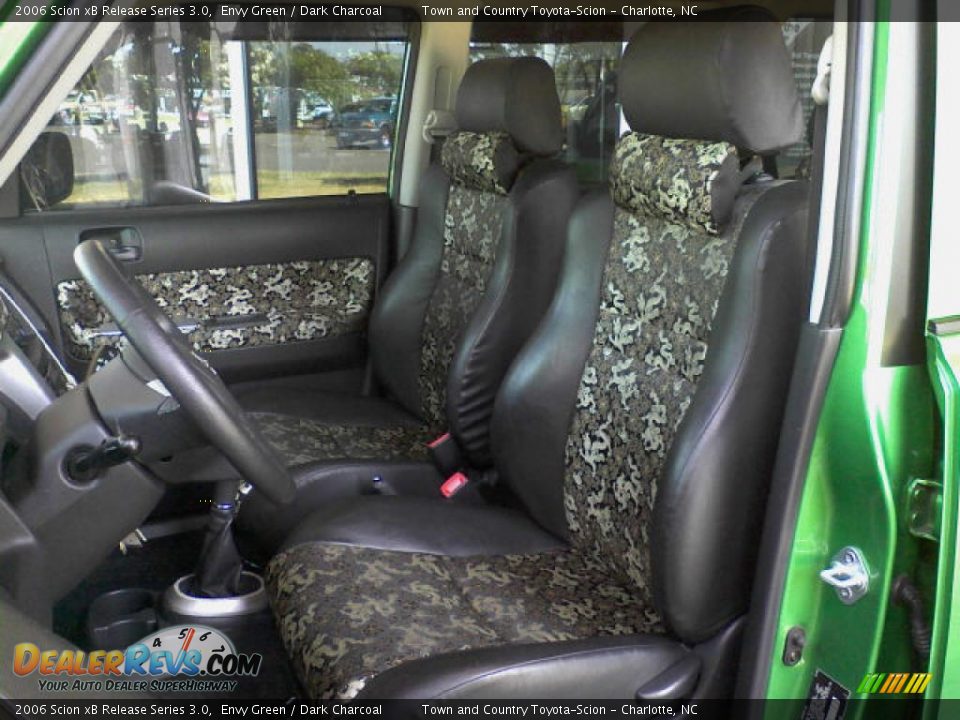 2006 Scion xB Release Series 3.0 Envy Green / Dark Charcoal Photo #14