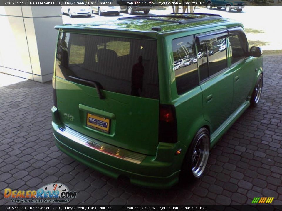 2006 Scion xB Release Series 3.0 Envy Green / Dark Charcoal Photo #21