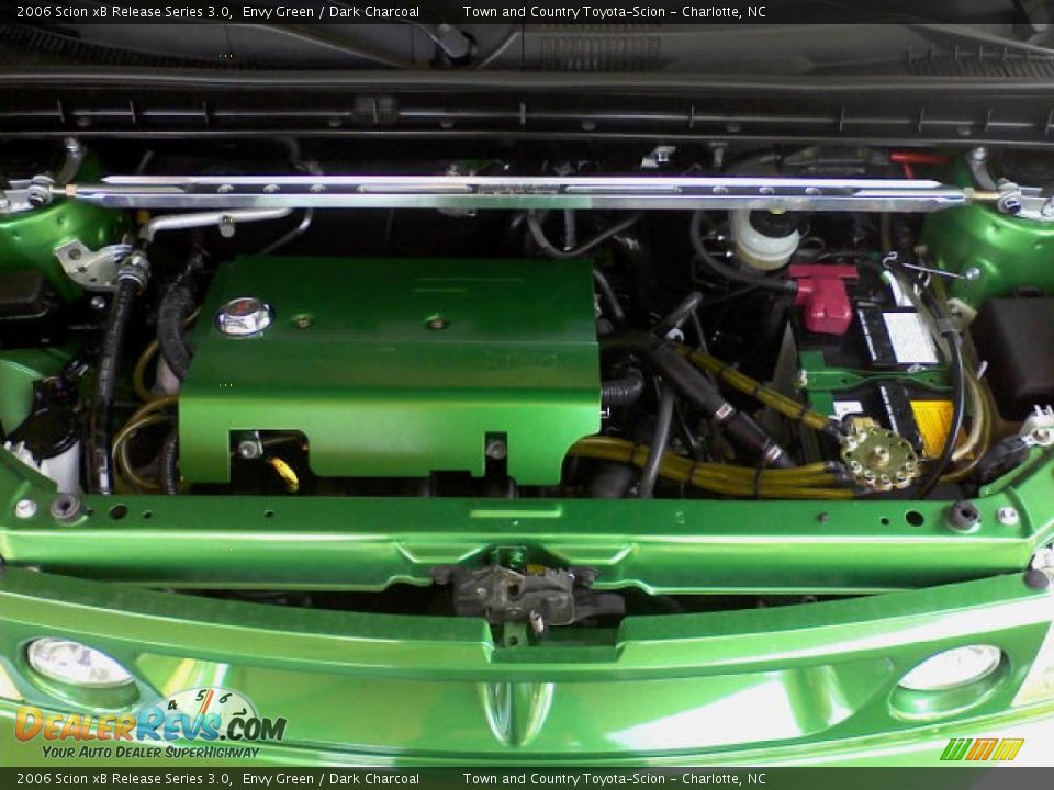 2006 Scion xB Release Series 3.0 Envy Green / Dark Charcoal Photo #22