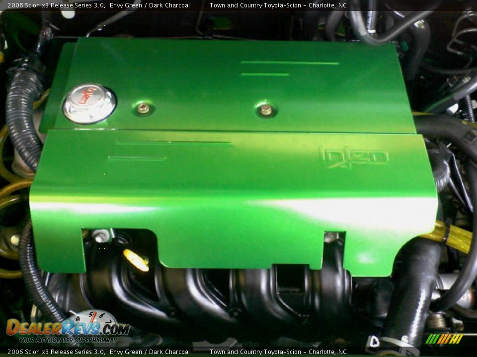 2006 Scion xB Release Series 3.0 Envy Green / Dark Charcoal Photo #23