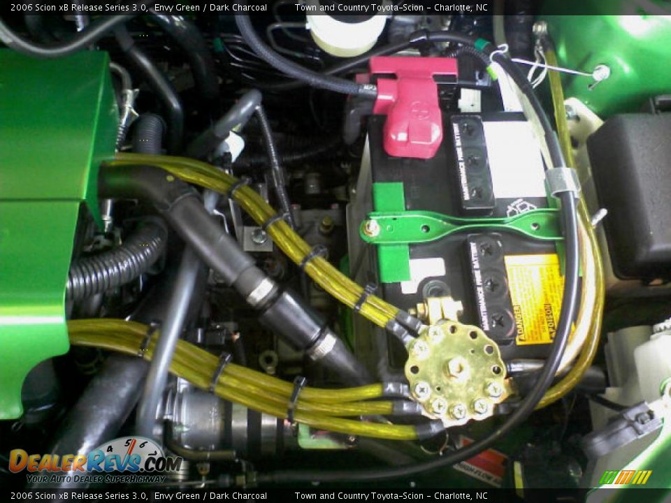 2006 Scion xB Release Series 3.0 Envy Green / Dark Charcoal Photo #24