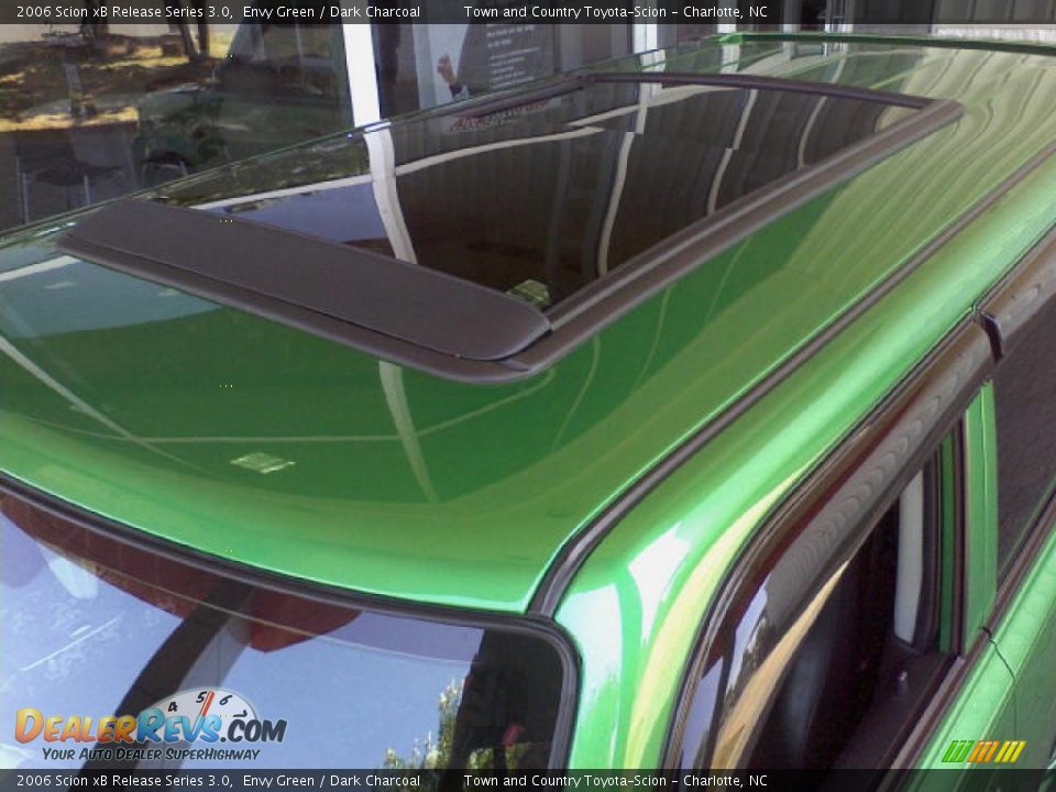 2006 Scion xB Release Series 3.0 Envy Green / Dark Charcoal Photo #27