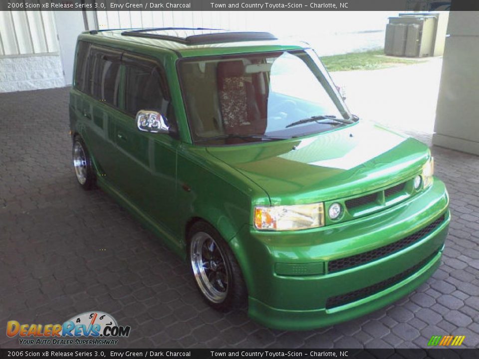 2006 Scion xB Release Series 3.0 Envy Green / Dark Charcoal Photo #29