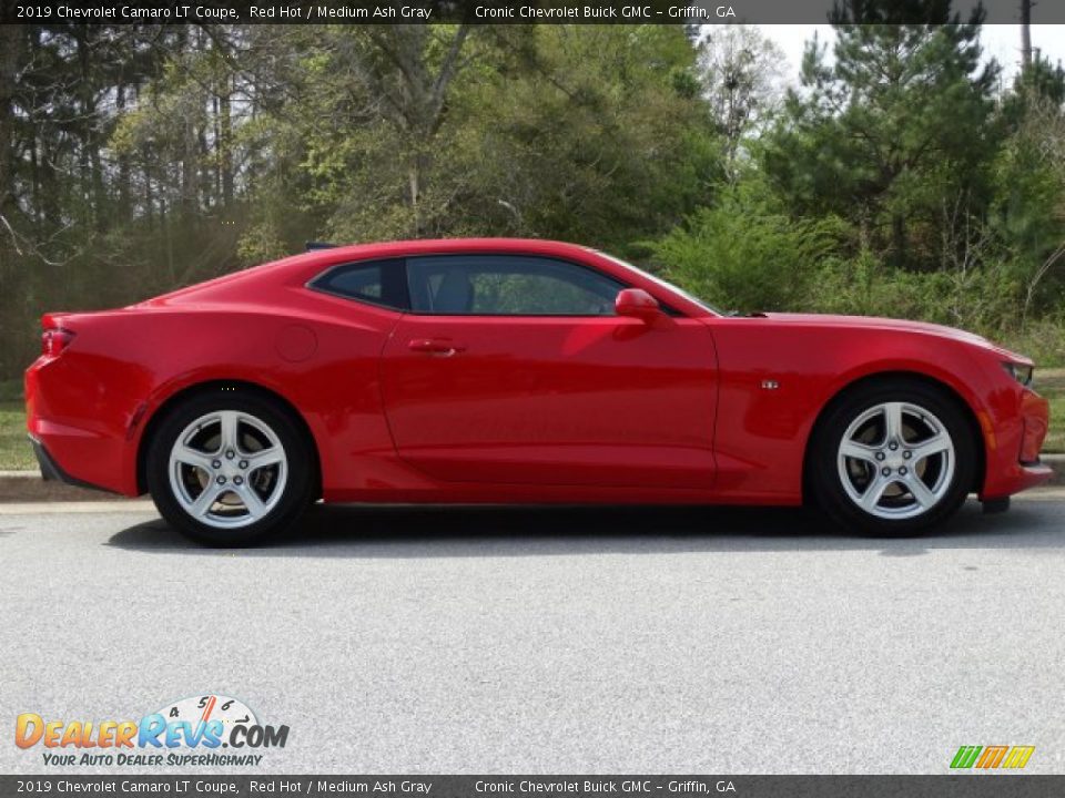2019 Chevrolet Camaro LT Coupe Red Hot / Medium Ash Gray Photo #2