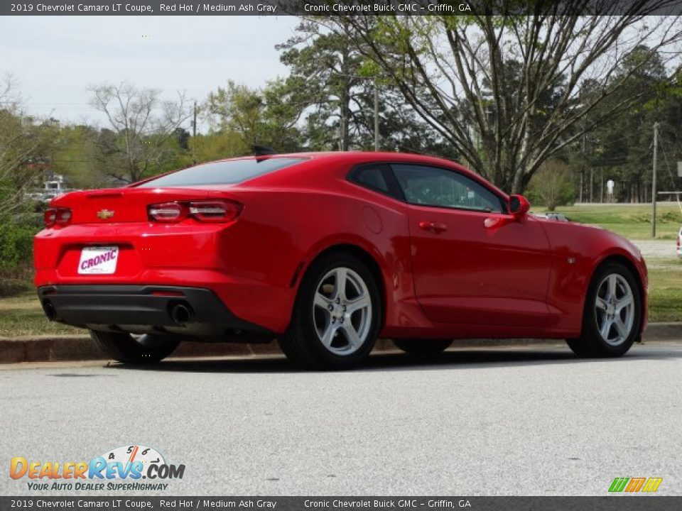 2019 Chevrolet Camaro LT Coupe Red Hot / Medium Ash Gray Photo #3