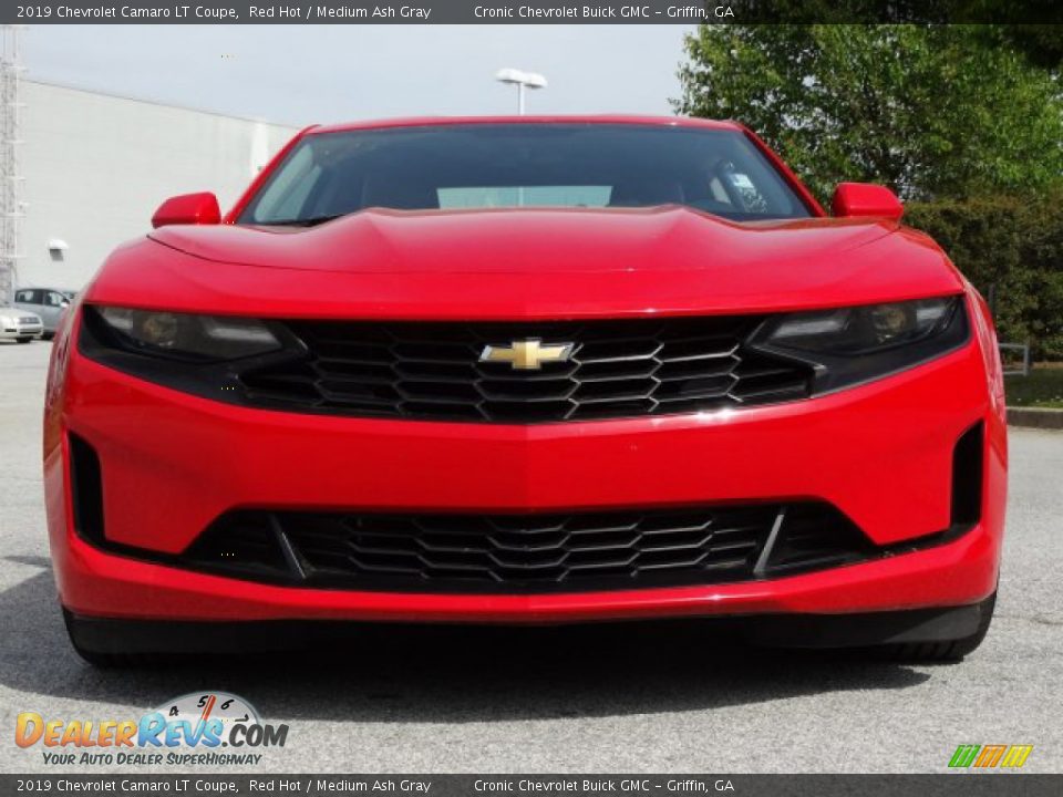 2019 Chevrolet Camaro LT Coupe Red Hot / Medium Ash Gray Photo #4
