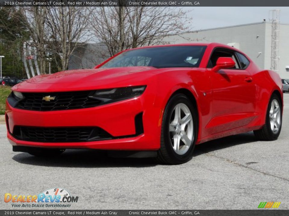 2019 Chevrolet Camaro LT Coupe Red Hot / Medium Ash Gray Photo #5