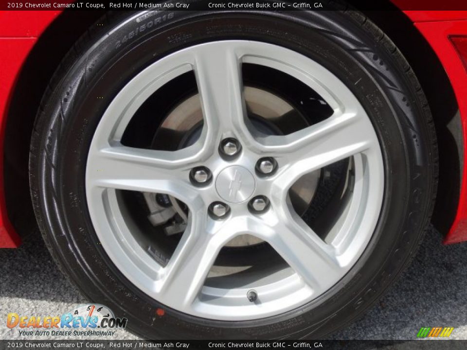 2019 Chevrolet Camaro LT Coupe Red Hot / Medium Ash Gray Photo #10