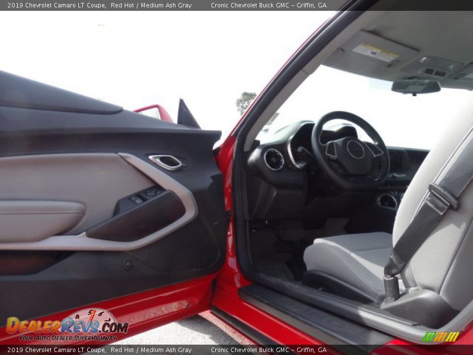2019 Chevrolet Camaro LT Coupe Red Hot / Medium Ash Gray Photo #11