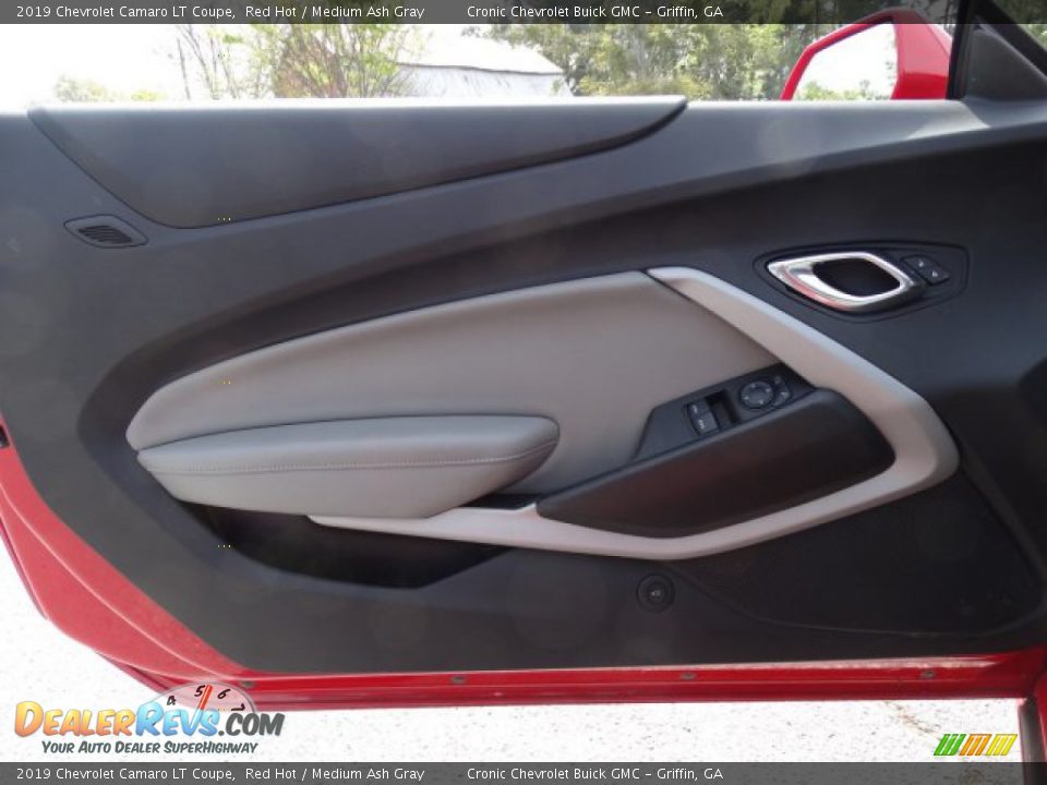 2019 Chevrolet Camaro LT Coupe Red Hot / Medium Ash Gray Photo #12