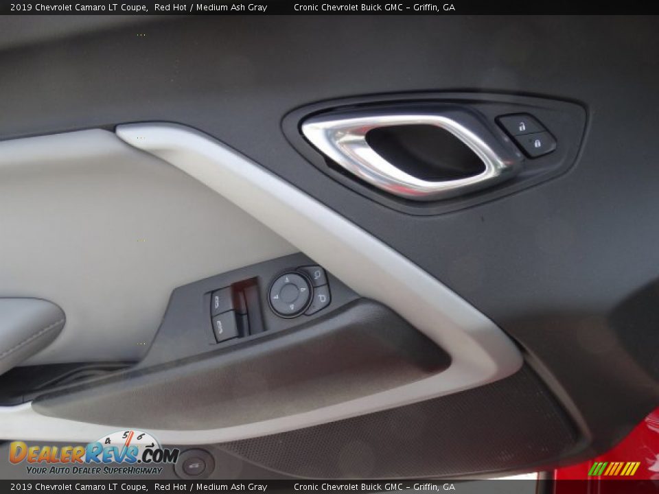 2019 Chevrolet Camaro LT Coupe Red Hot / Medium Ash Gray Photo #13
