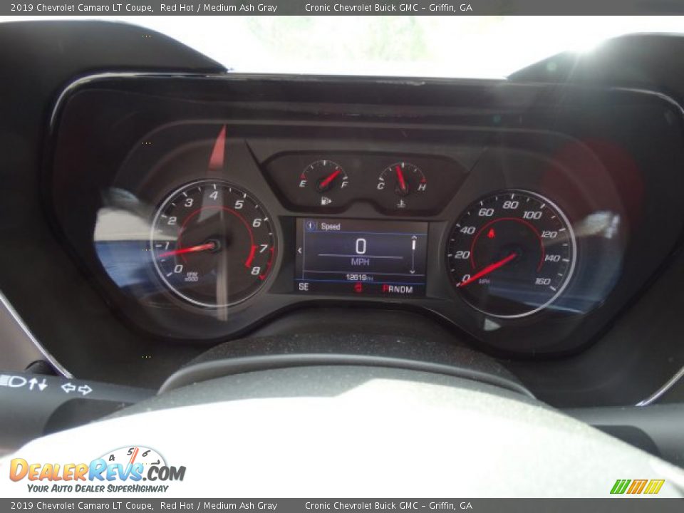 2019 Chevrolet Camaro LT Coupe Red Hot / Medium Ash Gray Photo #17