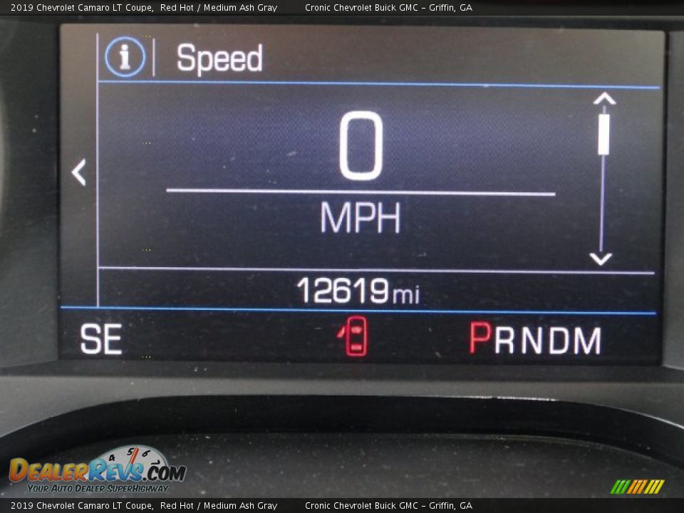2019 Chevrolet Camaro LT Coupe Red Hot / Medium Ash Gray Photo #18