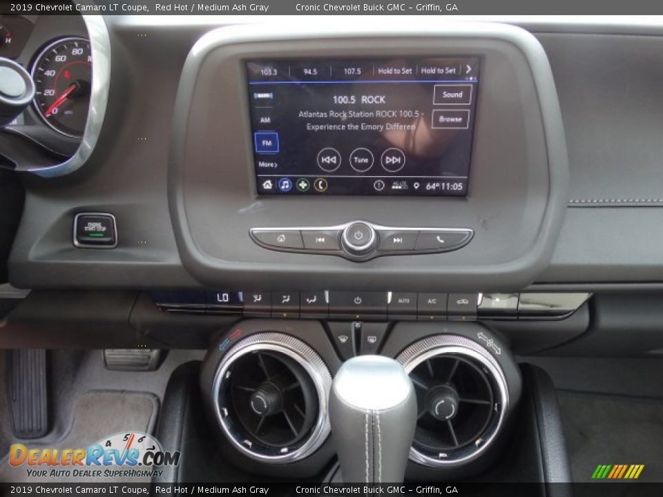 2019 Chevrolet Camaro LT Coupe Red Hot / Medium Ash Gray Photo #20