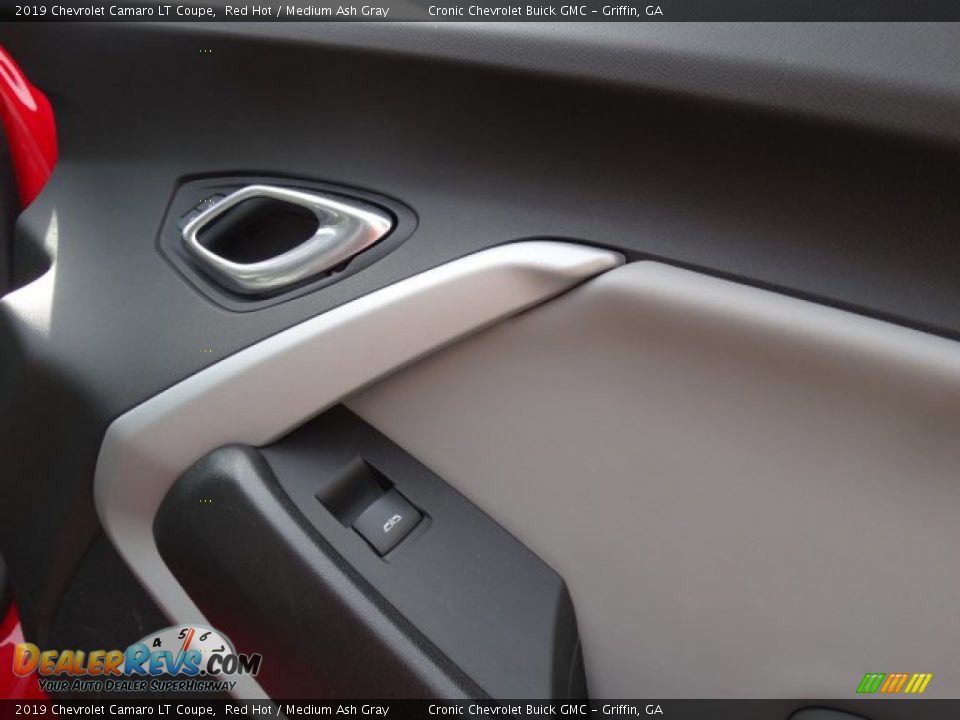 2019 Chevrolet Camaro LT Coupe Red Hot / Medium Ash Gray Photo #23