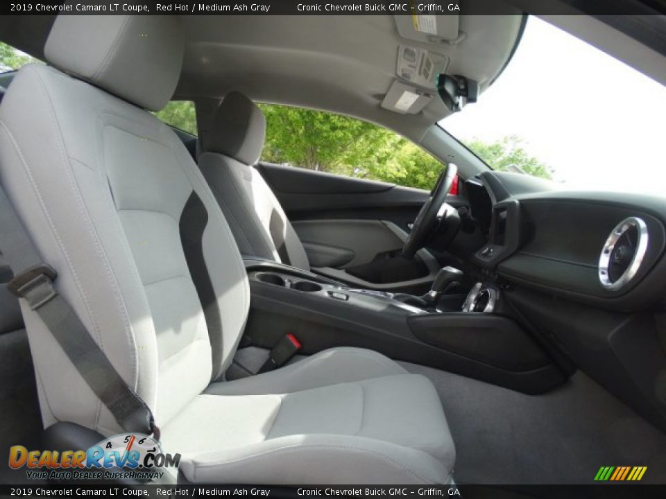 2019 Chevrolet Camaro LT Coupe Red Hot / Medium Ash Gray Photo #24