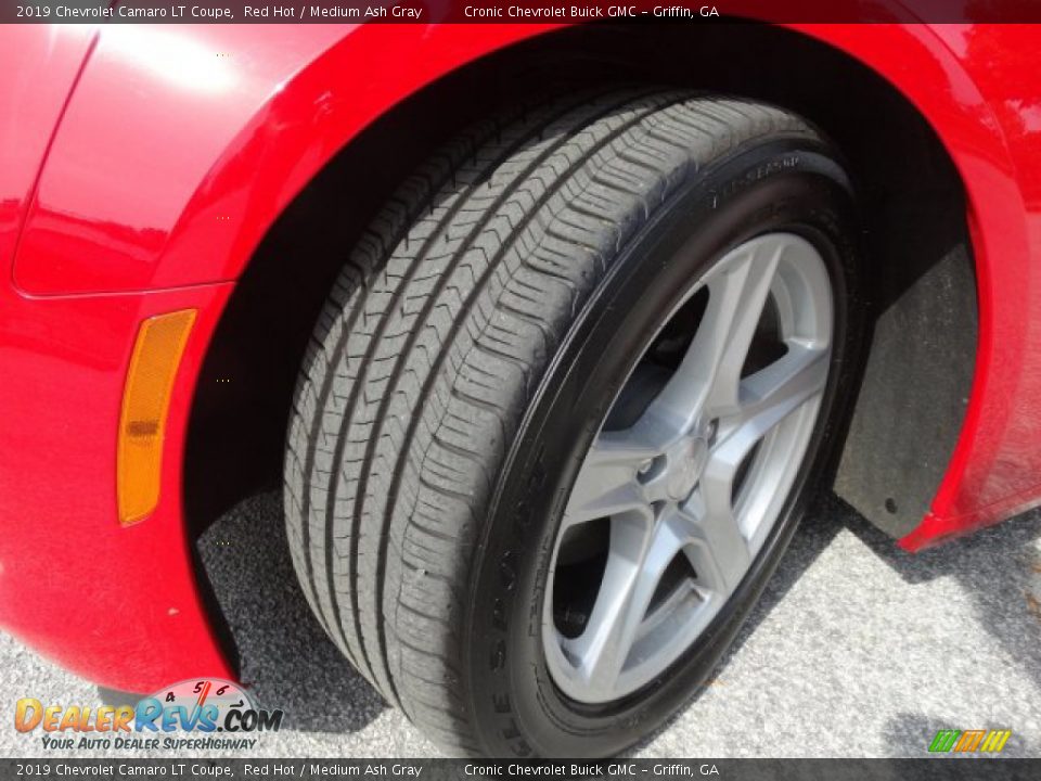 2019 Chevrolet Camaro LT Coupe Red Hot / Medium Ash Gray Photo #26