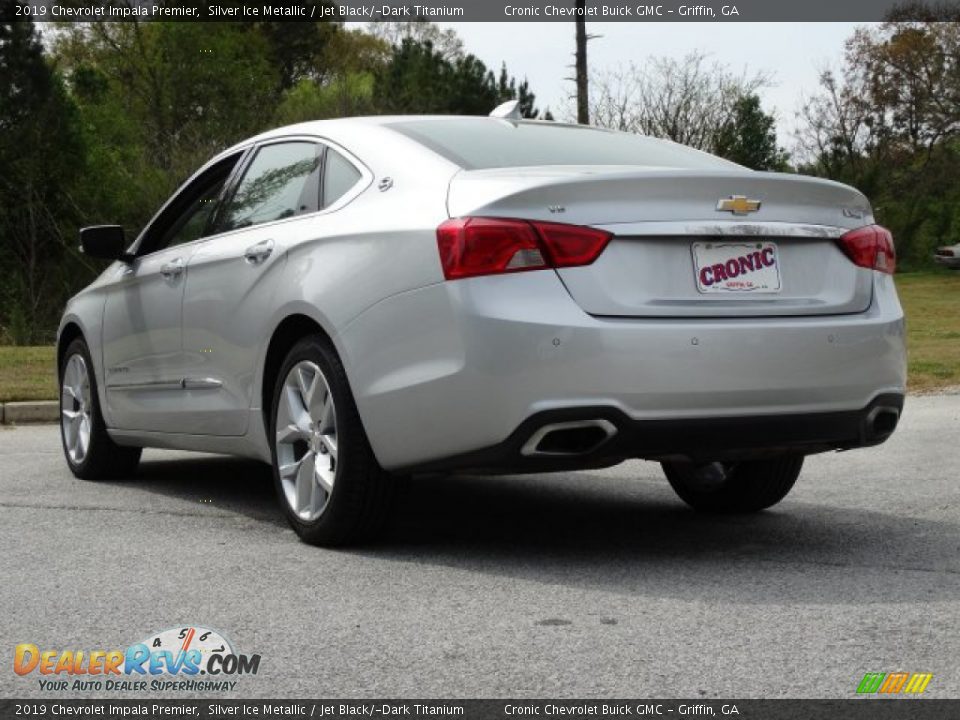 2019 Chevrolet Impala Premier Silver Ice Metallic / Jet Black/­Dark Titanium Photo #6