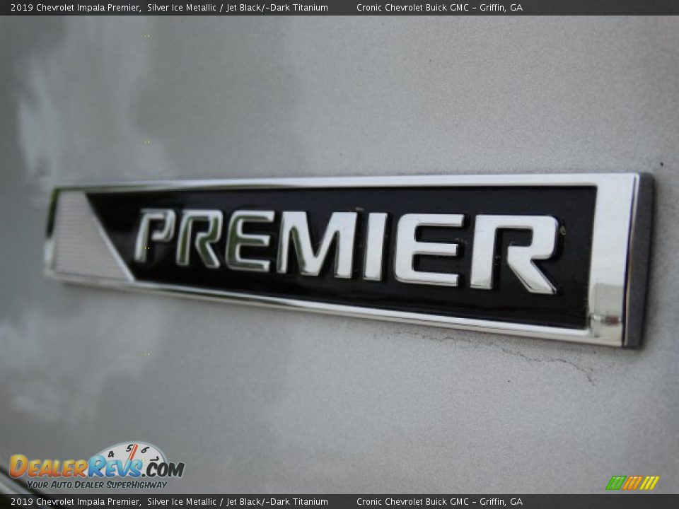 2019 Chevrolet Impala Premier Silver Ice Metallic / Jet Black/­Dark Titanium Photo #9