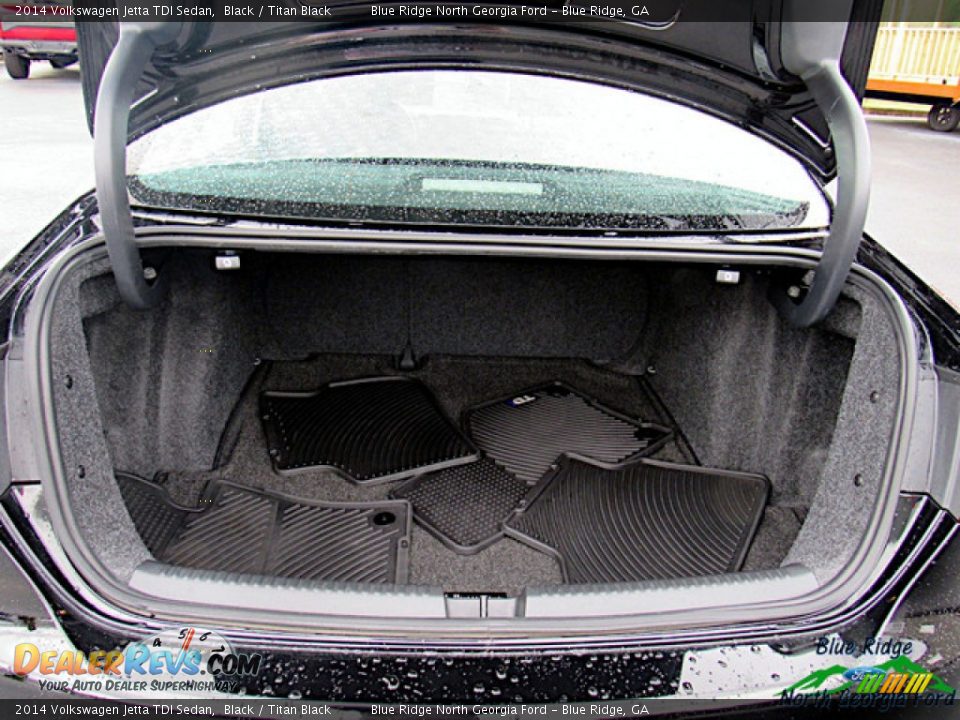 2014 Volkswagen Jetta TDI Sedan Black / Titan Black Photo #13