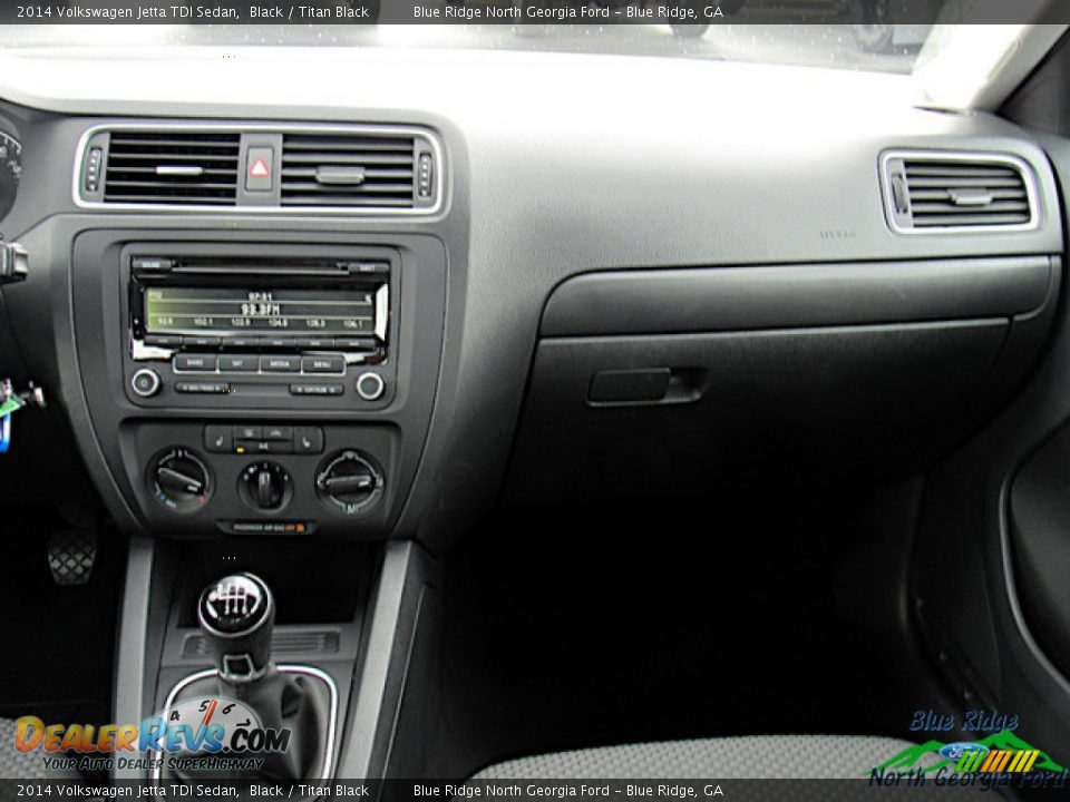 2014 Volkswagen Jetta TDI Sedan Black / Titan Black Photo #16